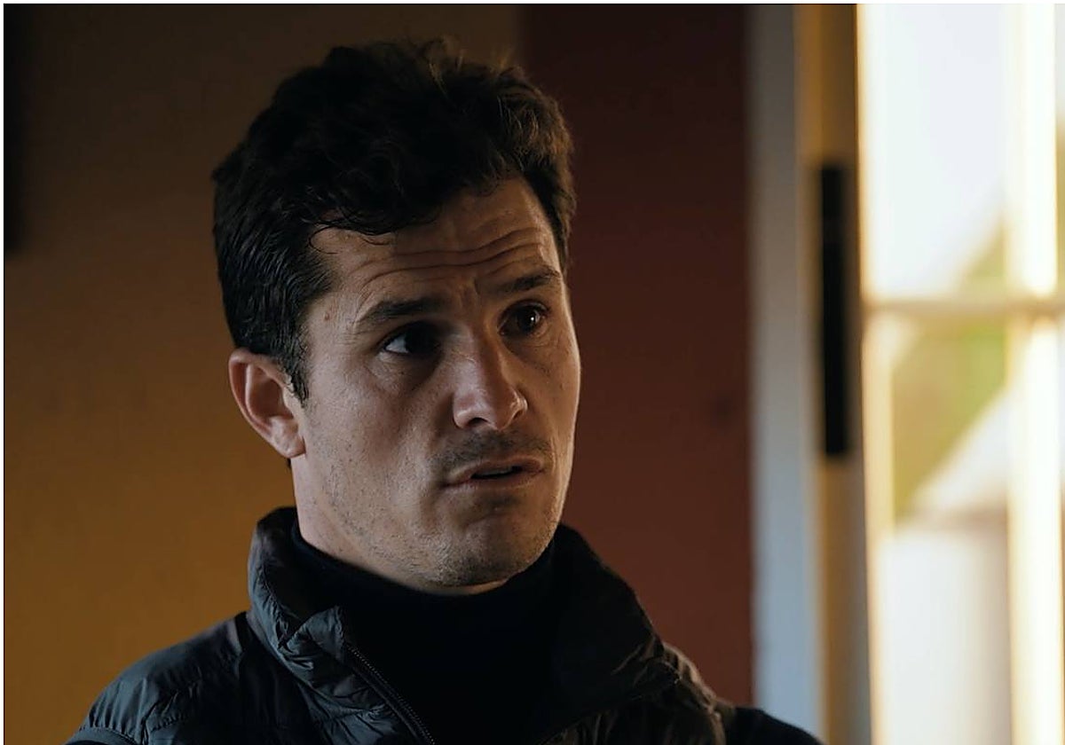 Daniel Luque, en casa de Victorino