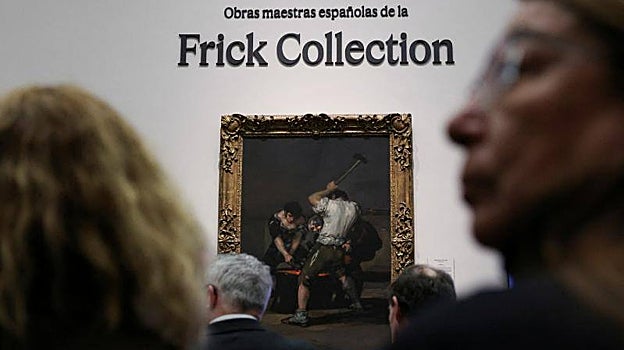'La fragua' de Goya. The Frick Collection, Nueva York