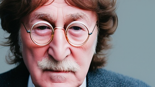 John Lennon, en la actualidad, según la inteligencia artificial
