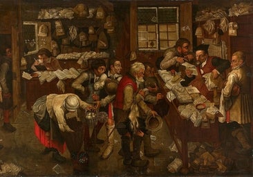 Descubren que el cuadro colgado detrás de la puerta de su casa es obra de Brueghel el Joven