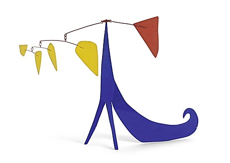 Imagen secundaria 1 - Arriba, una obra de Corot. Sobre estas líneas, a la izquierda, escultura de Calder. A la derecha, un Van Dyck