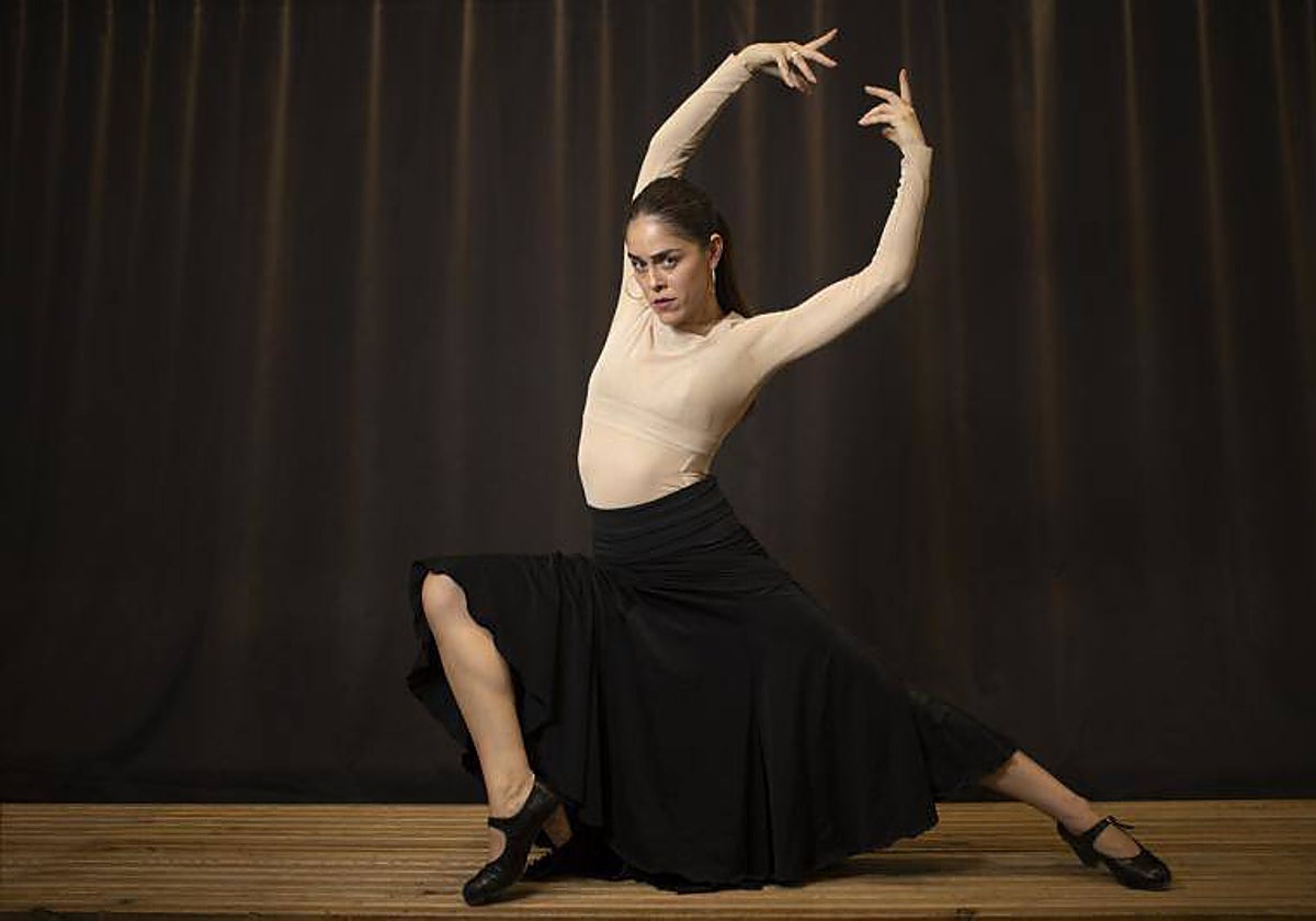 Patricia Guerrero en el Ballet Nacional de Danza