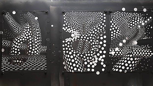 Obras en proceso sobre metal