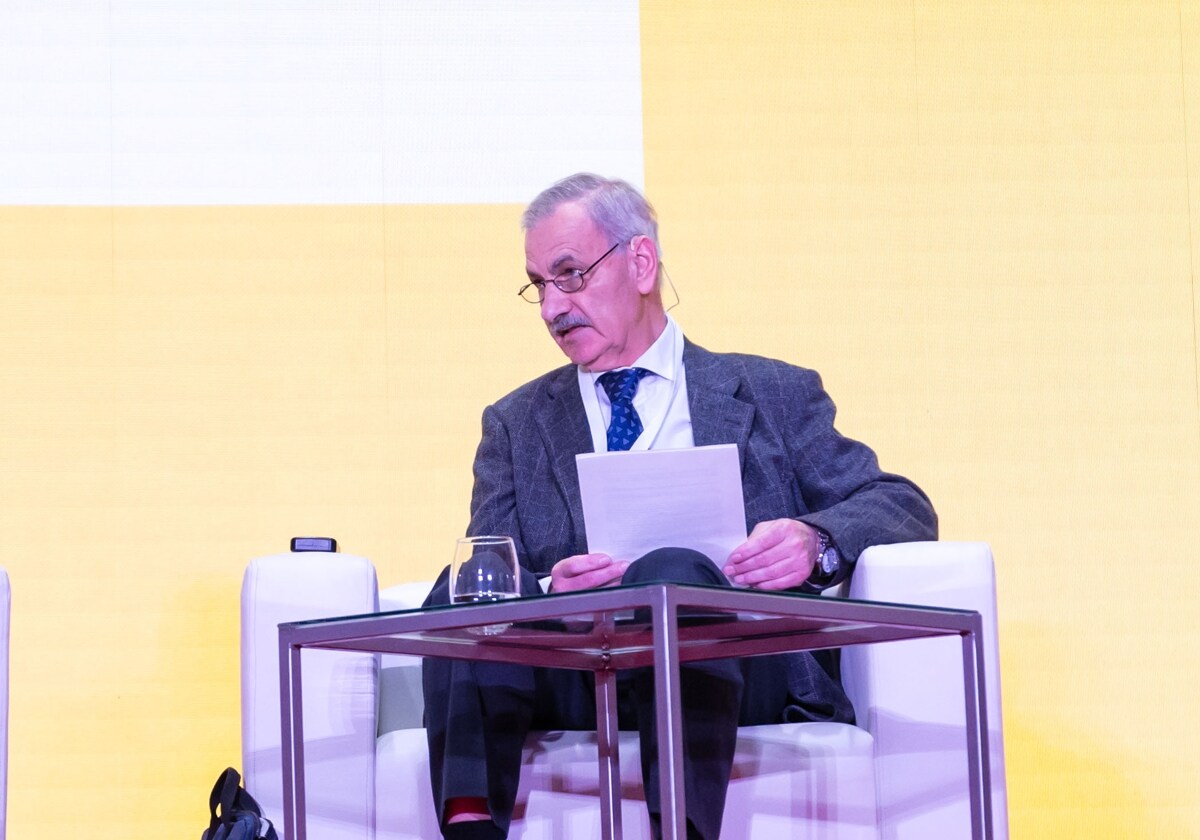 José María Bermúdez de Castro, durante su intervención en el CILE de Cádiz