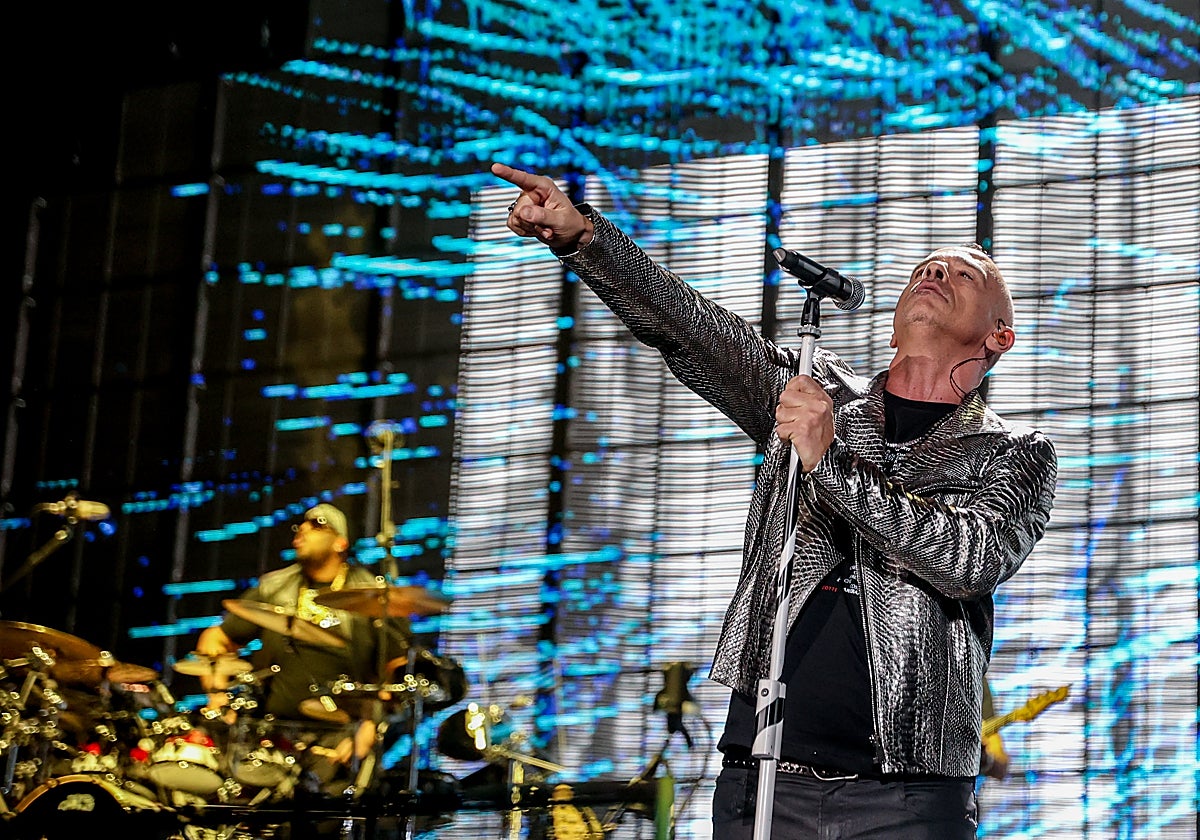 Eros Ramazzotti abandonó el escenario del WiZink por el trato de la seguridad a sus fans