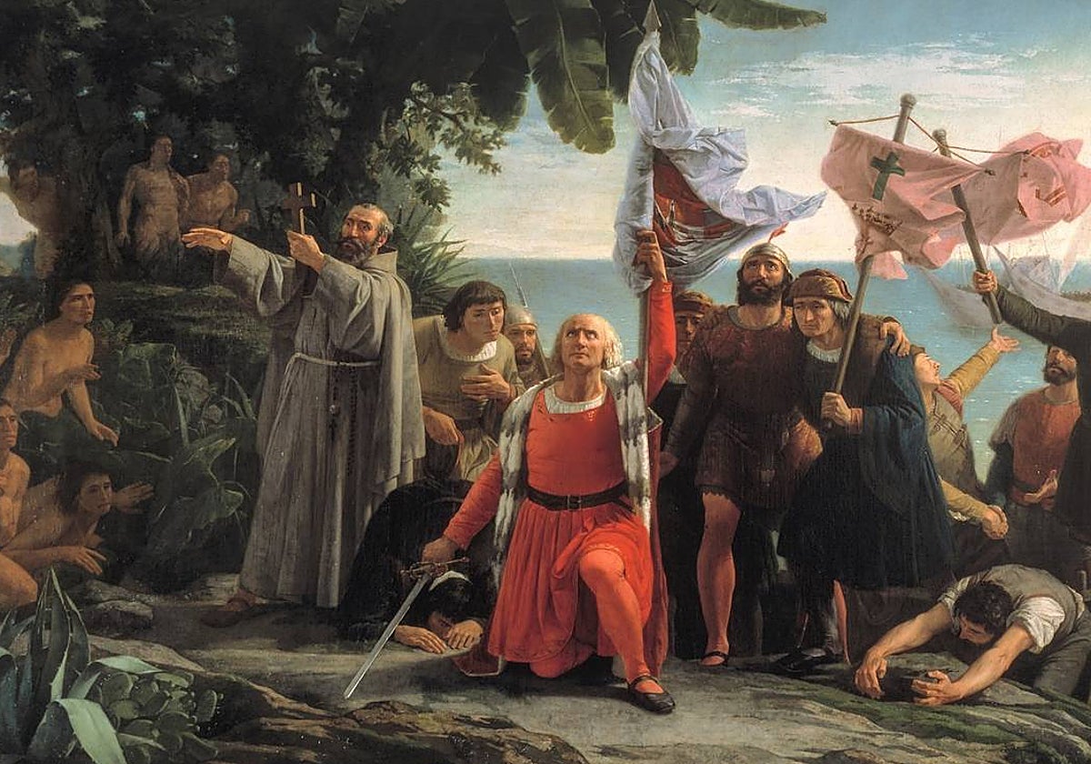 Desembarco de Colón en América