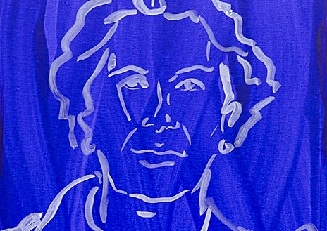 Imagen secundaria 1 - Algunas de las pinturas de la muestra 'Soy tu Huckleberry', de Gala Knörr, en el DA2