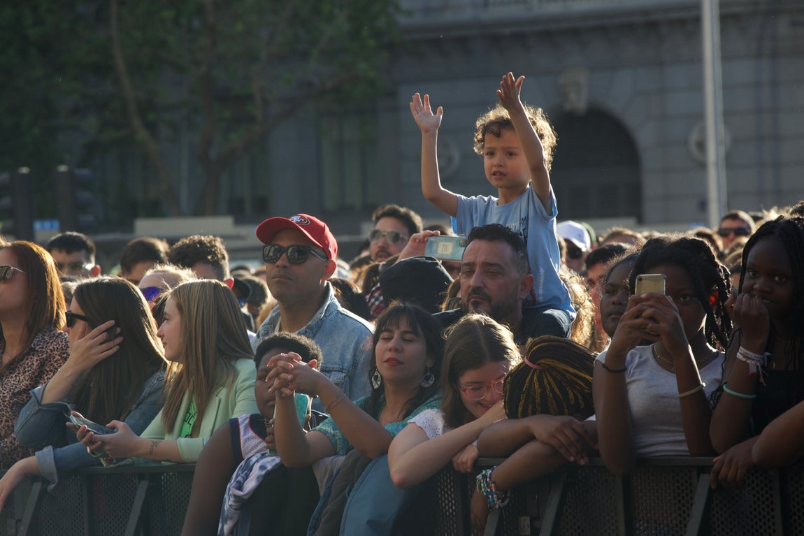 El concierto de Resurrección de Cibeles en imágenes
