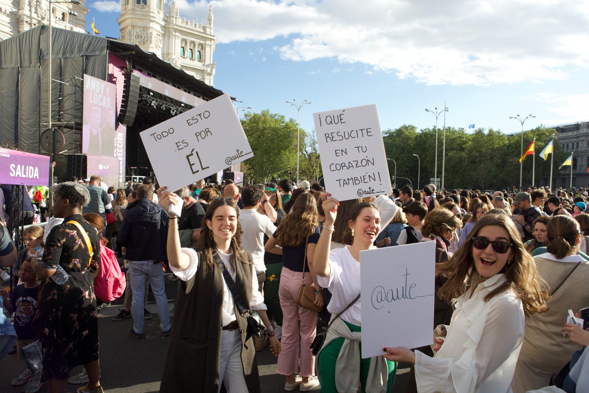 El concierto de Resurrección de Cibeles en imágenes