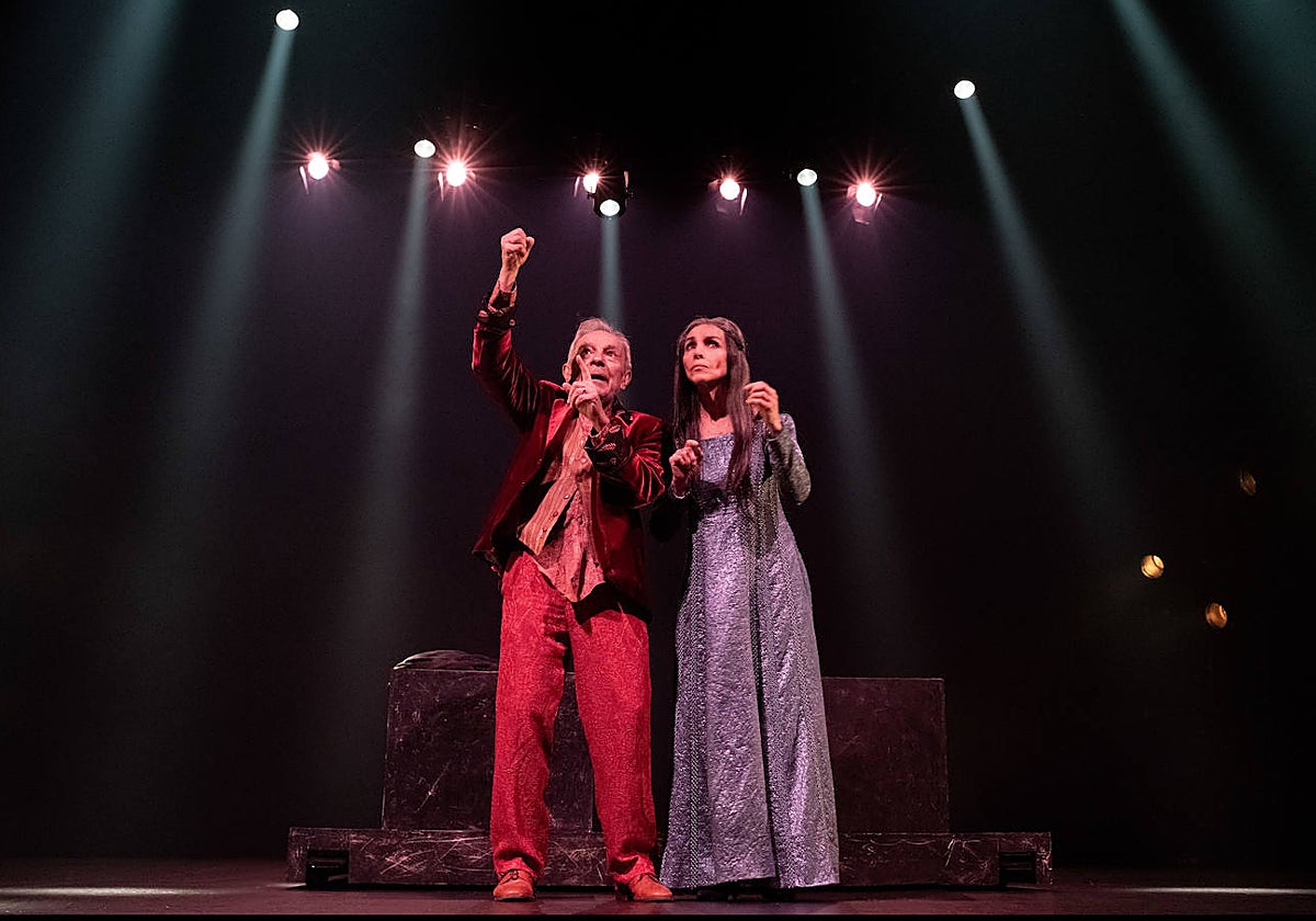 José Luis Gómez y Ana Belén, en 'Romeo y Julieta despiertan'