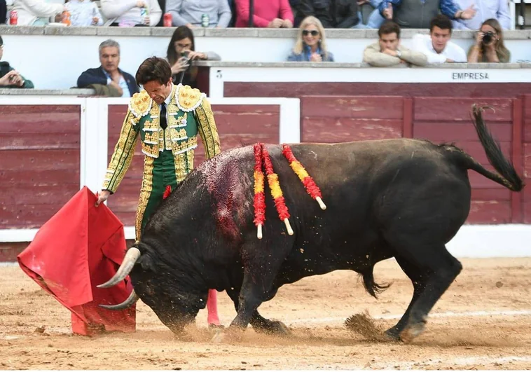 Triunfo de Juan del Álamo con toros de plaza de primera en la Copa Chenel