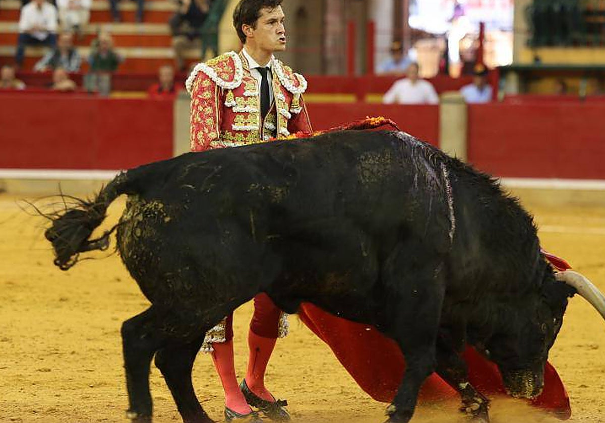 Daniel Luque, en la Misericordia