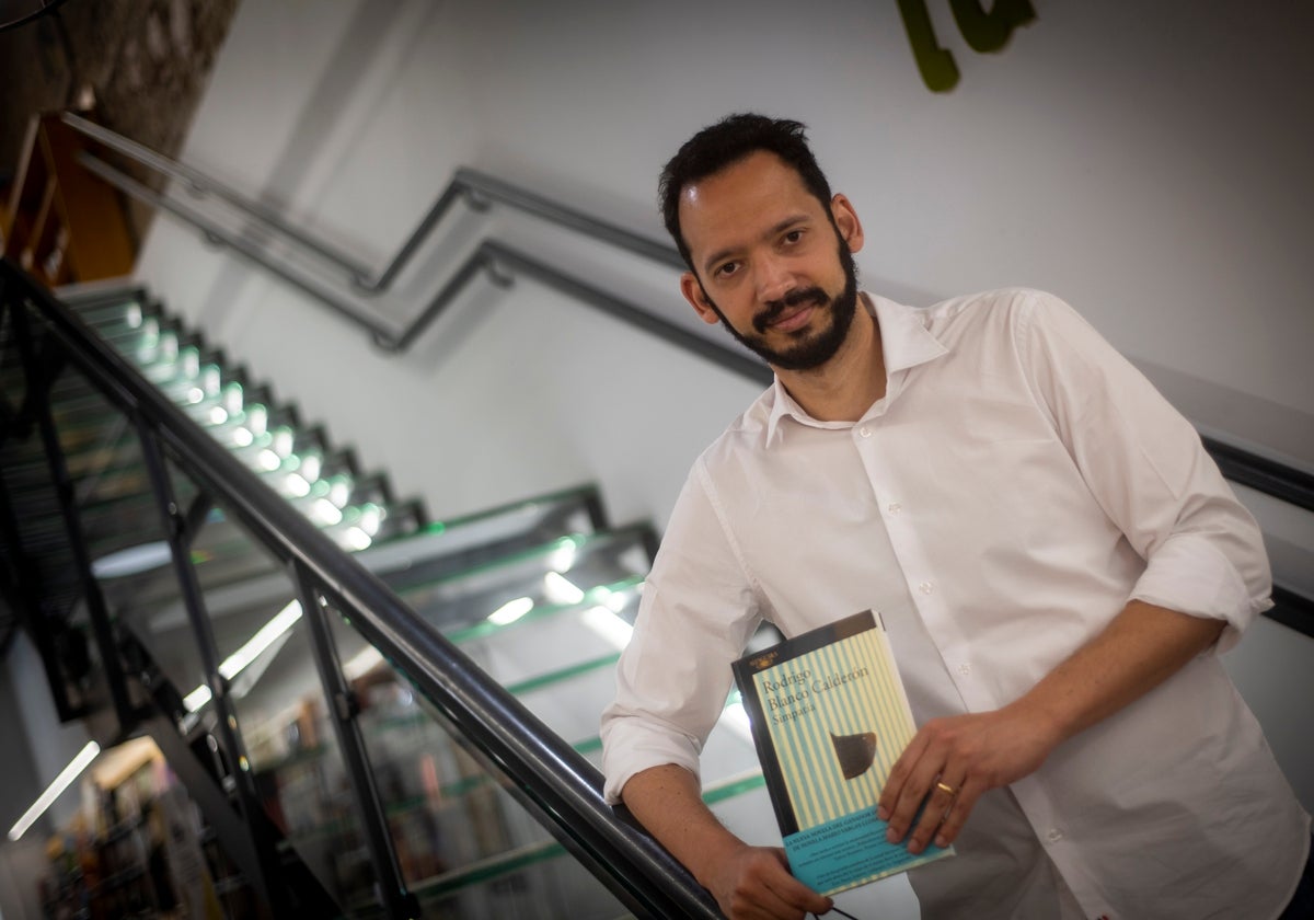 Rodrigo Blanco Calderón, con su novela 'Simpatía'