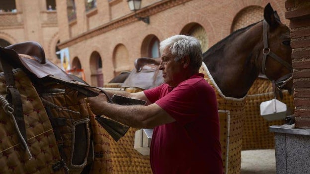 Juan José, de la cuadra de caballos