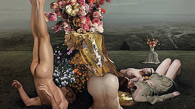 Javier Ruiz: «Busco con mi pintura el impacto que se genera &#039;al abrirse el telón&#039;»