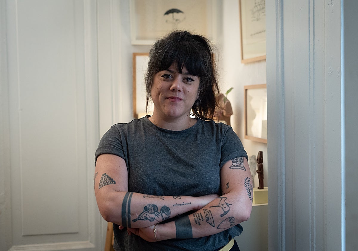 La ganadora del premio Mingote, Flavita Banana, en Barcelona