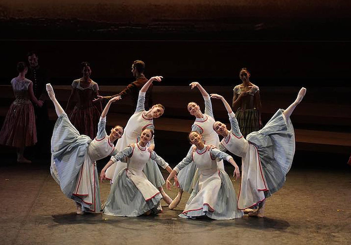 Una escena de 'Raymonda'