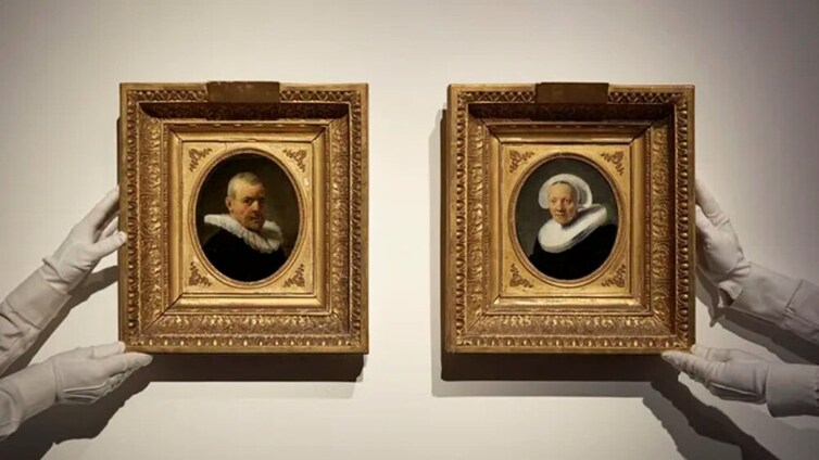 Descubren dos retratos de Rembrandt en una colección privada