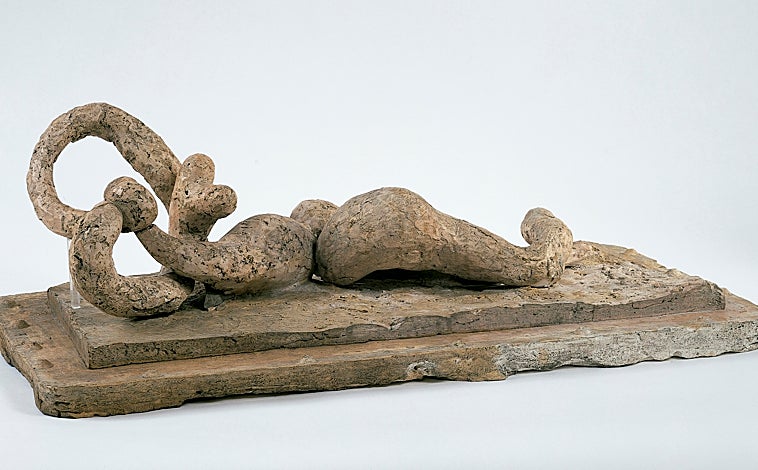 Imagen principal - Sobre estas líneas, 'Sylvette' (