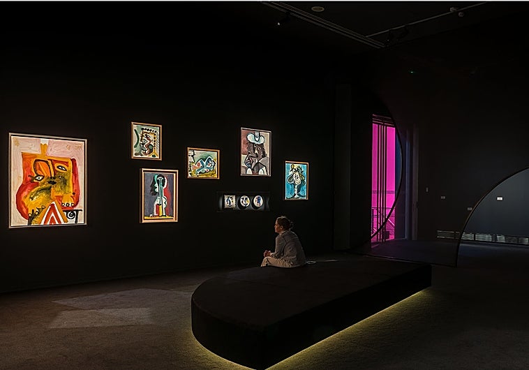 Una de las salas de la exposición