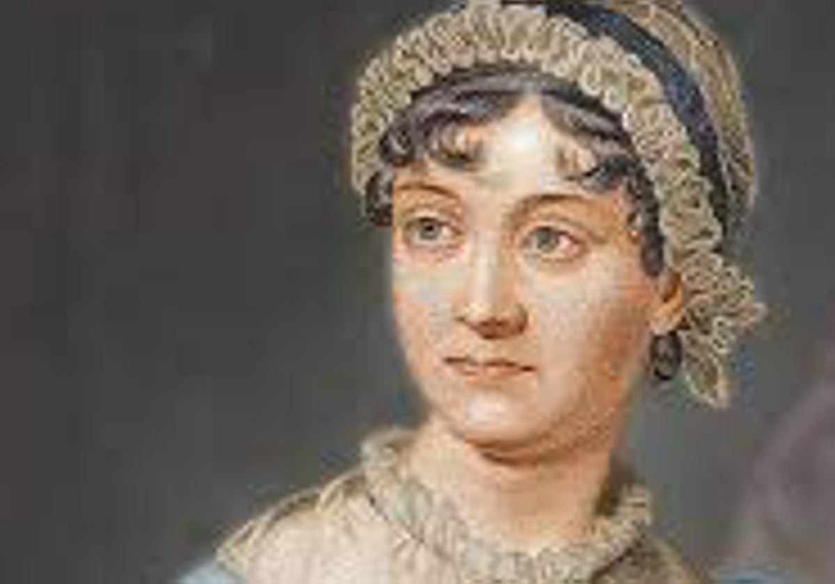 La autora británica Jane Austen