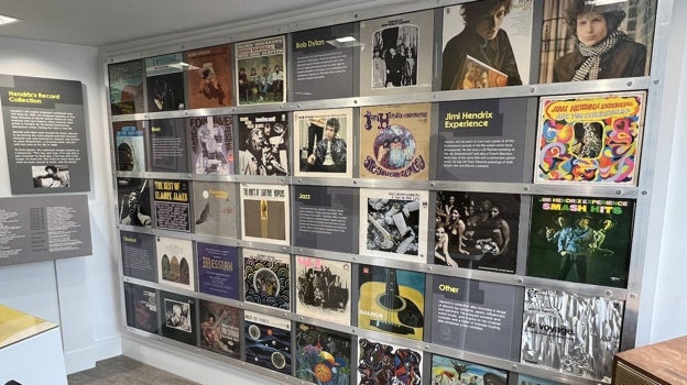 Colección de discos de Jimi Hendrix