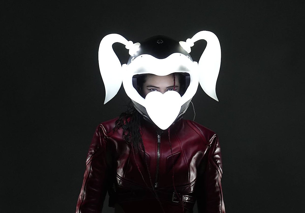 Rosalía, durante una de las actuaciones de la gira 'Motomami'