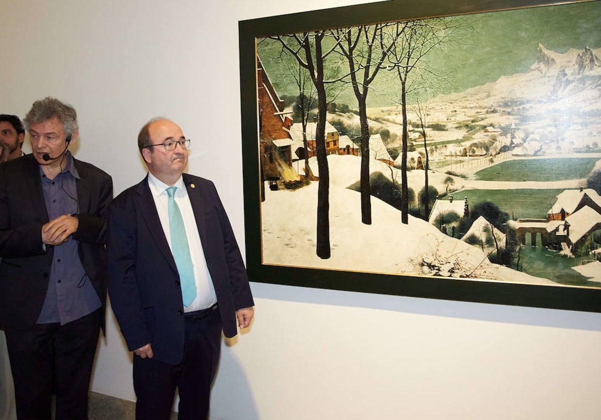 Miquel Iceta, durante la inauguración del XXVI Festival de Fotografía PHotoEspaña