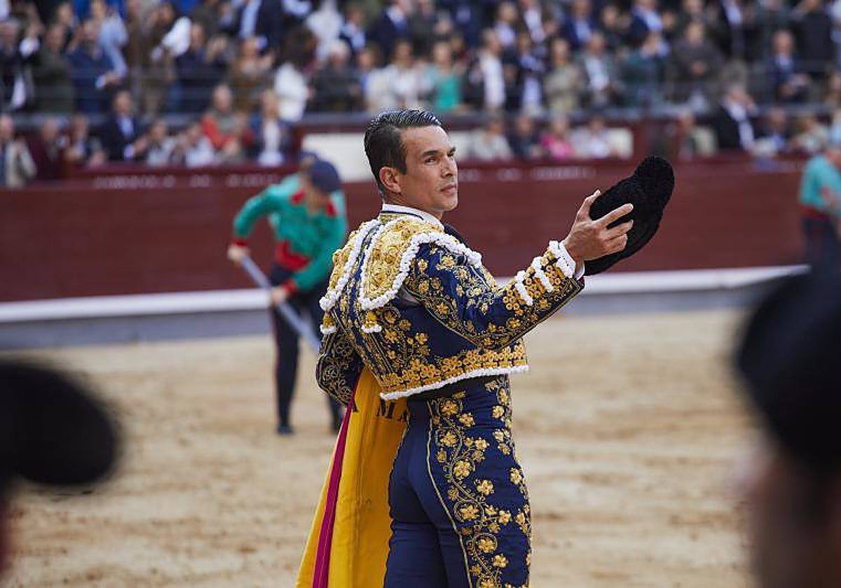 José María Manzanares, en la recién terminada Feria de San Isidro