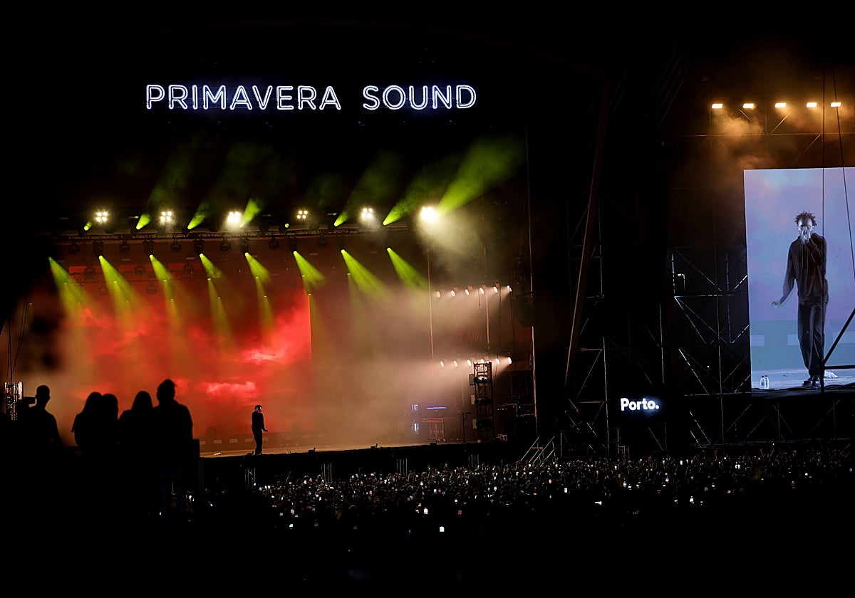 Un concierto en el Primavera Sound en su edición de Porto