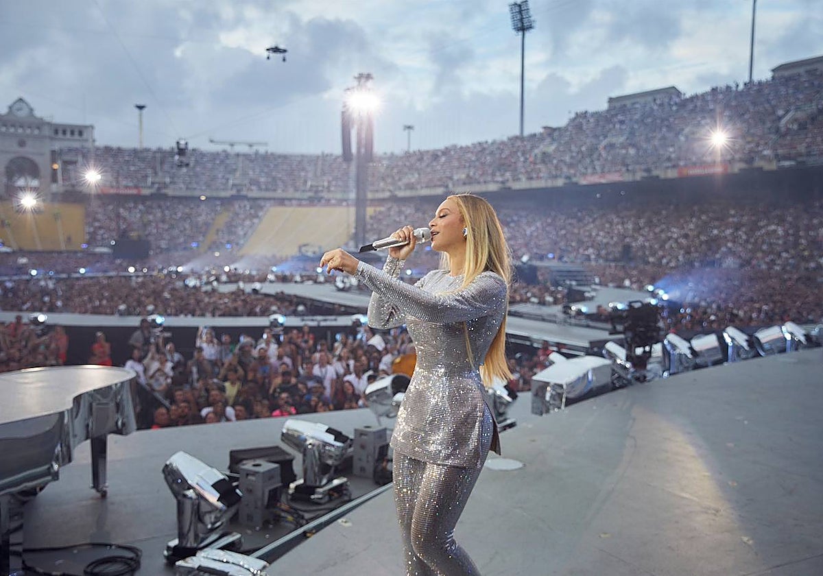 Beyoncé, en Barcelona