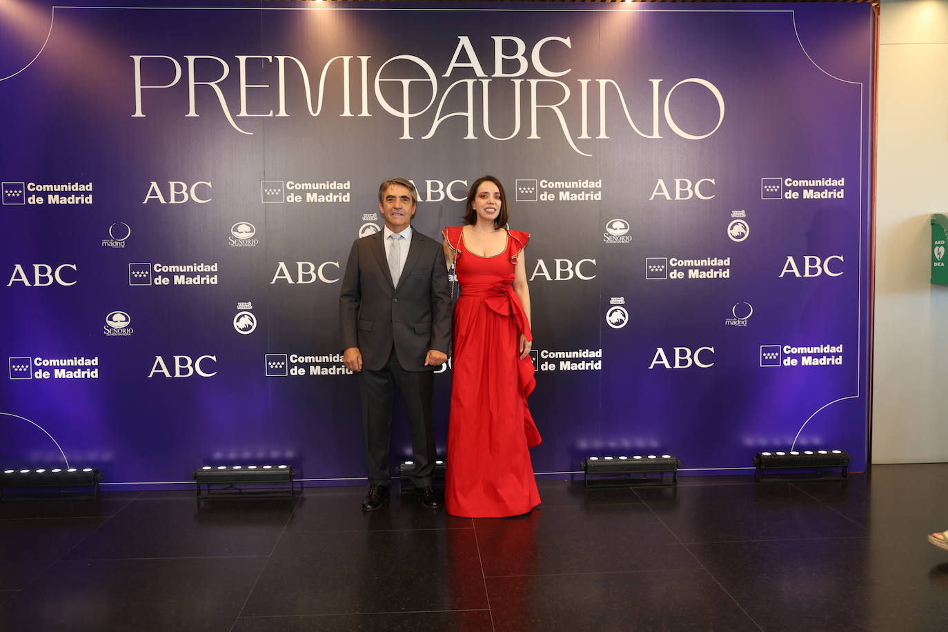 Victorino Martín y su hija Miriam