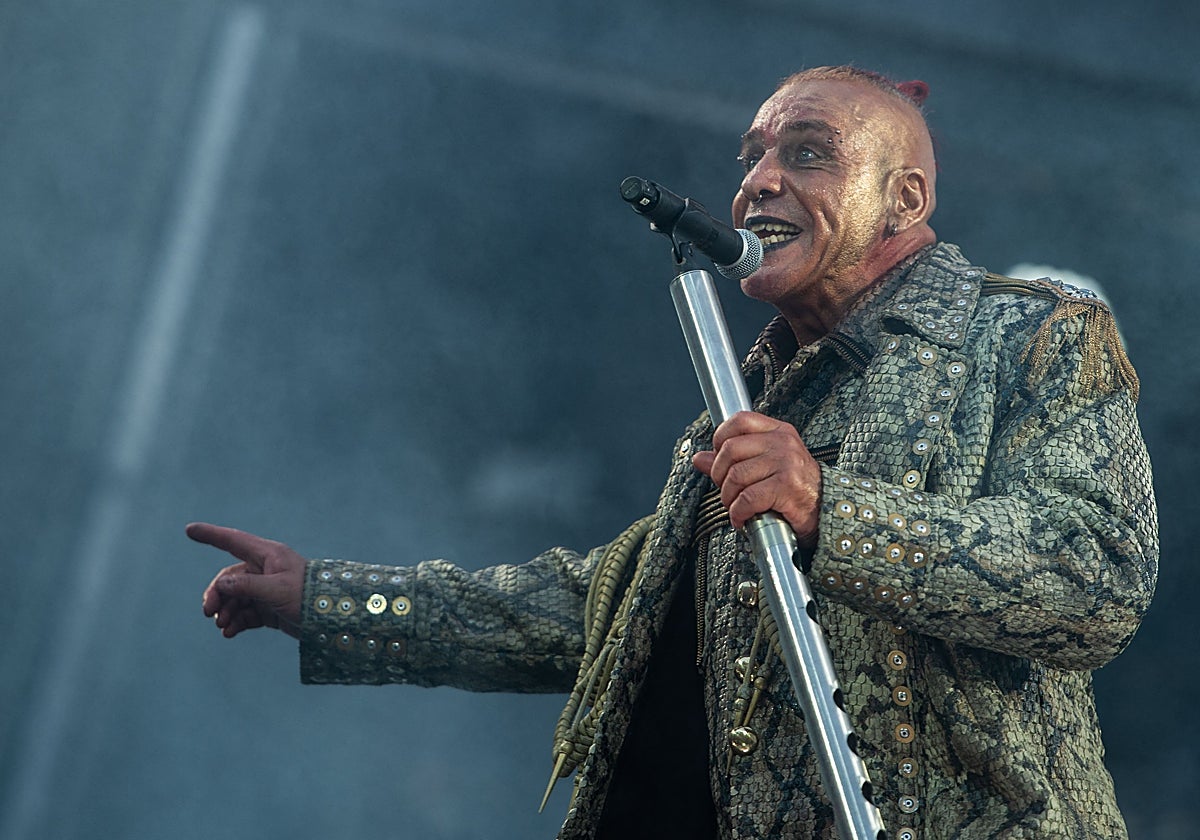 Till Lindemann, cantante de Rammstein