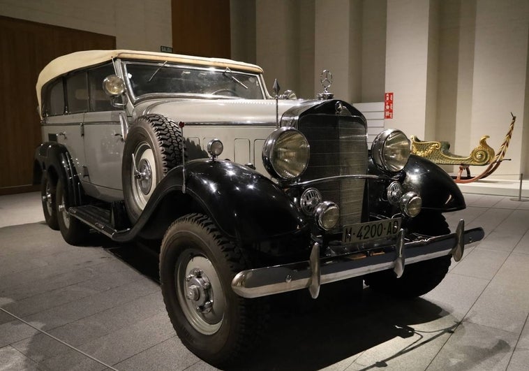 Mercedes todoterreno que Hitler regaló a Franco