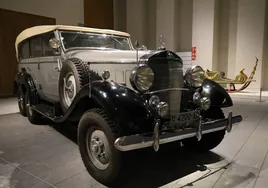 El Mercedes que Hitler regaló a Franco 'aparca' en la Galería de las Colecciones Reales
