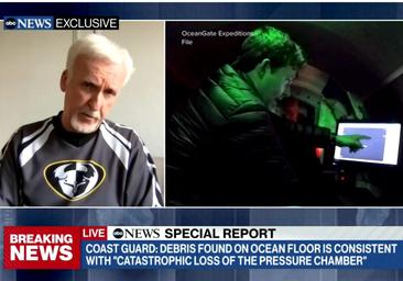 James Cameron ve similitudes en lo que pasó con el Titan y el Titanic: «No se hizo caso a las advertencias»