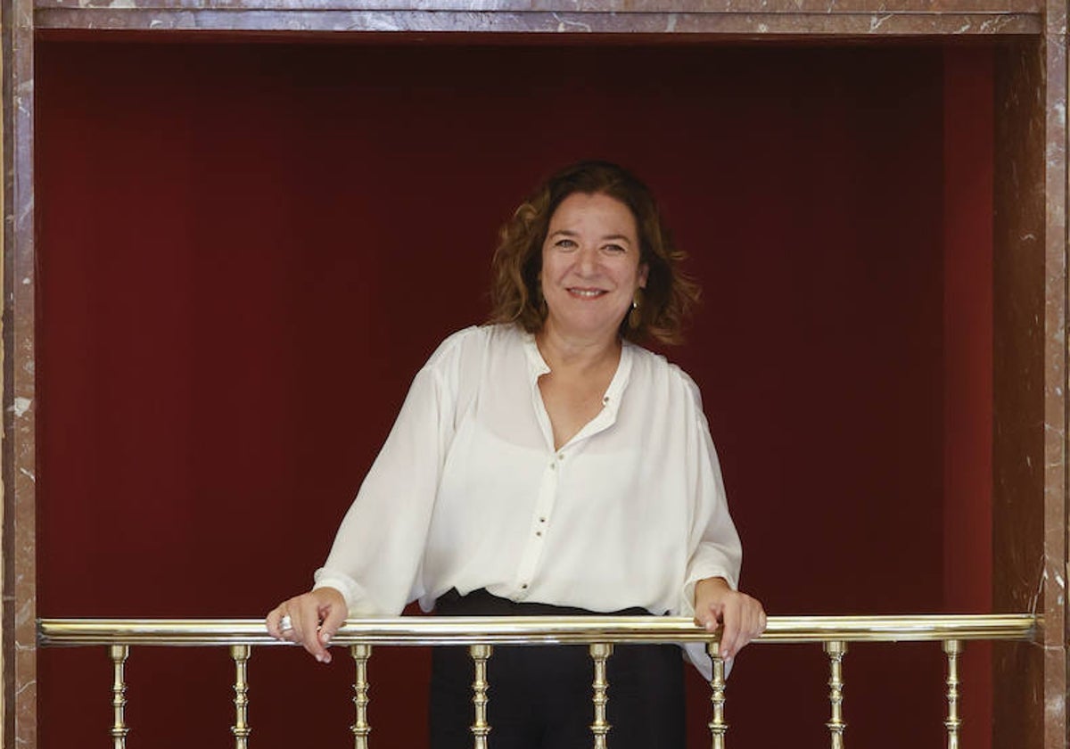 Isamay Benavente, en el Teatro de la Zarzuela