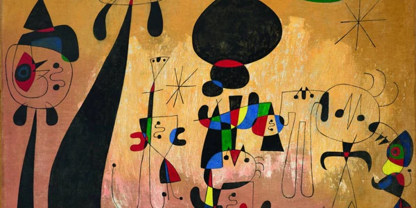 A masterpiece by Joan Miró will go up for auction in October in Paris
