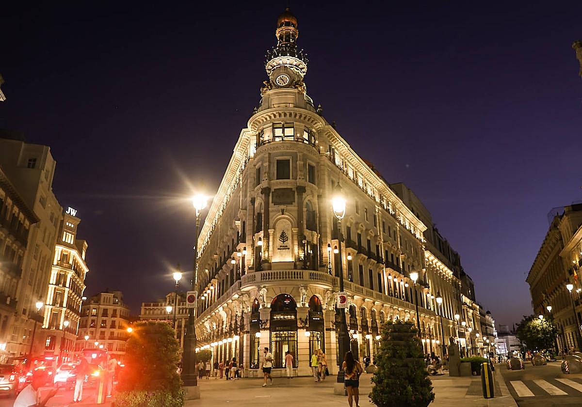 Hotel Four Seasons, en pleno centro de Madrid