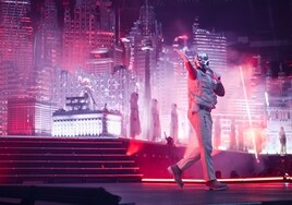 The Weeknd en Madrid, una fórmula de fuego, dance, artificio y pop para masas