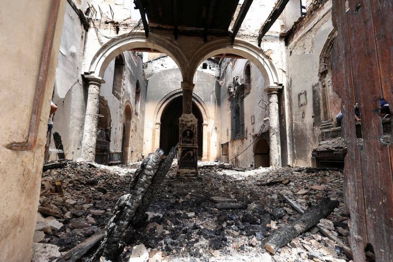 El convento de Santa María di Gesu se guarda las reliquias de San Benedetto il Moro