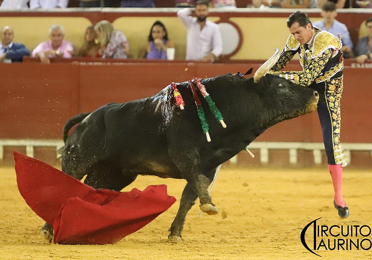 Momentos de la cogida de Luque