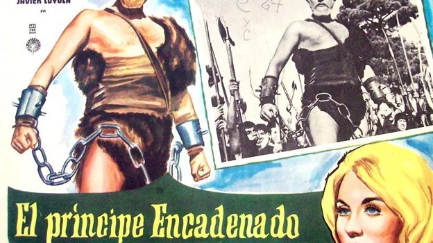Cartel de la adaptación de Luis Lucia de 'El Príncipe encadenado', de 1960