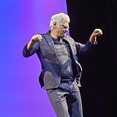 Carles Sans, 'el guapo de Tricicle', se niega a jubilarse