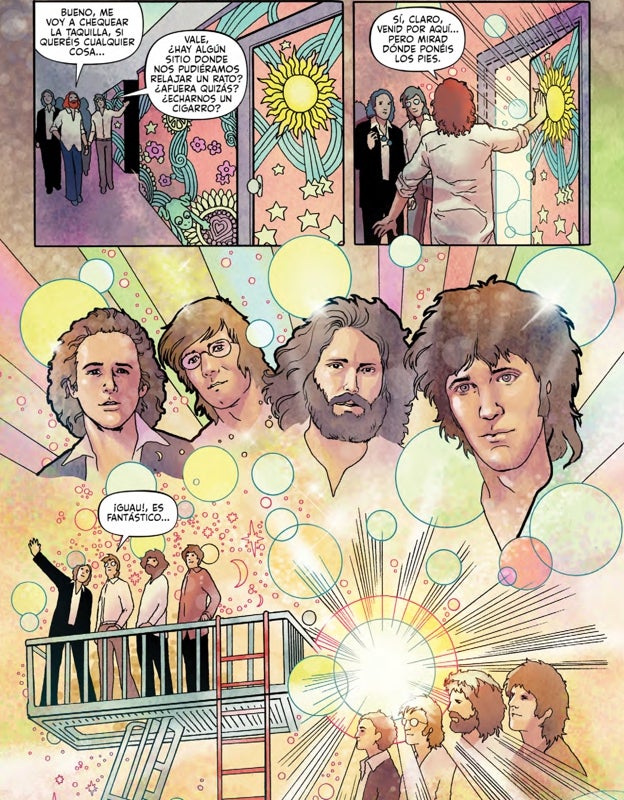 'Morrison Hotel', la odisea lisérgica y contracultural de The Doors llega al cómic