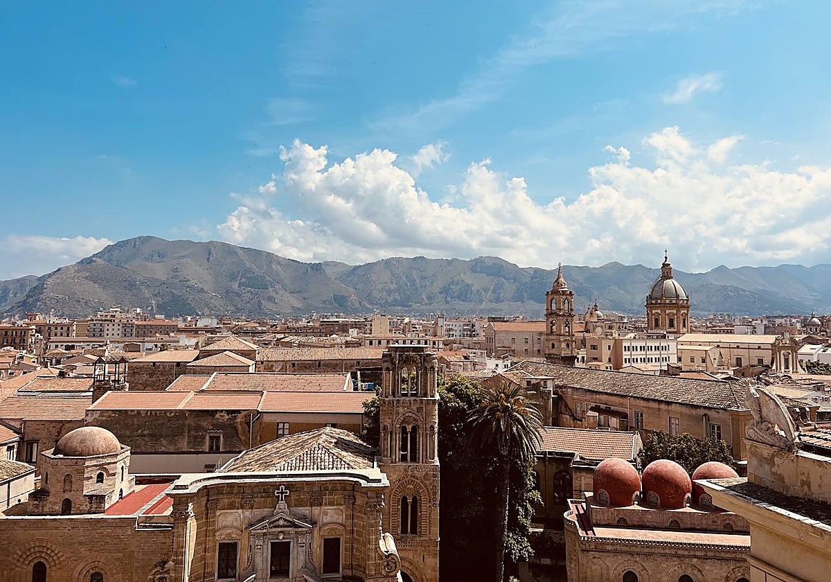 Palermo desde el convento de Santa Caterina d'Alessandría