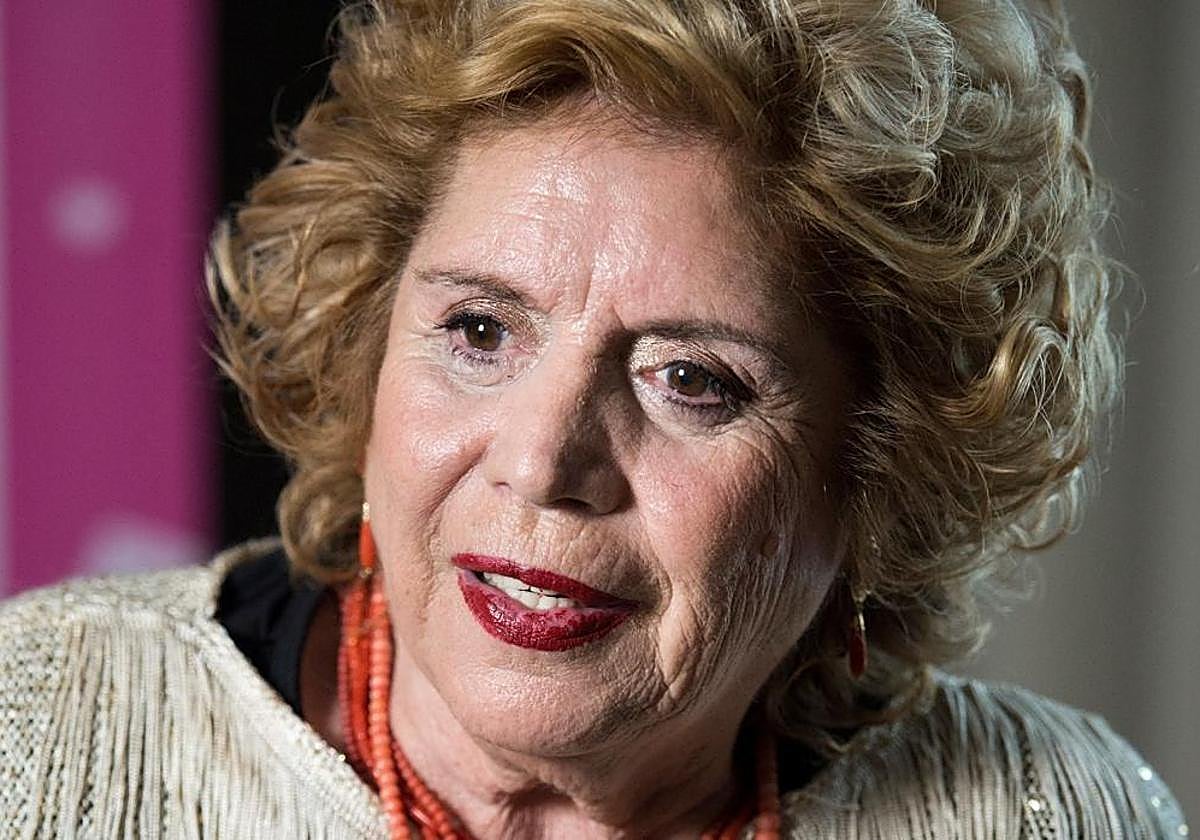 Imagen de archivo de la artista María Jiménez