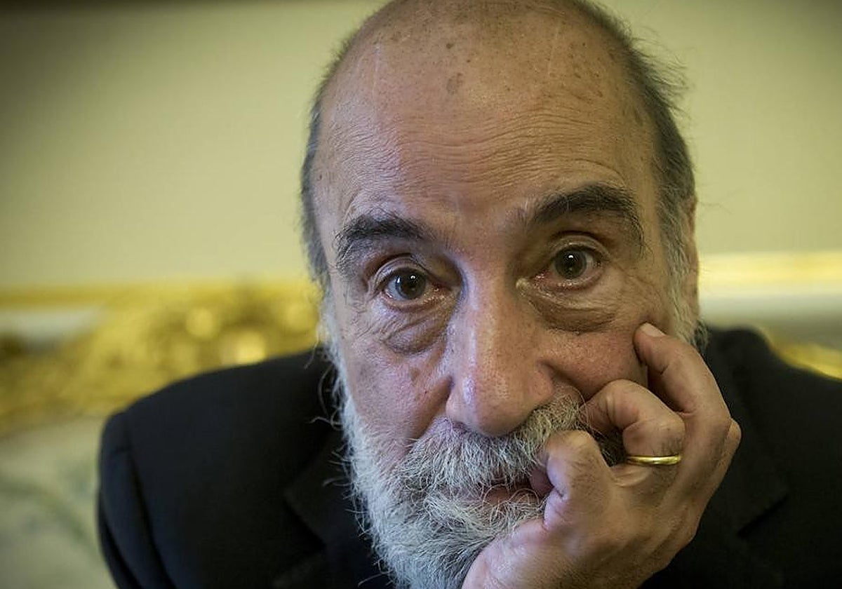 El autor chileno Raúl Zurita (Santiago, 1950)