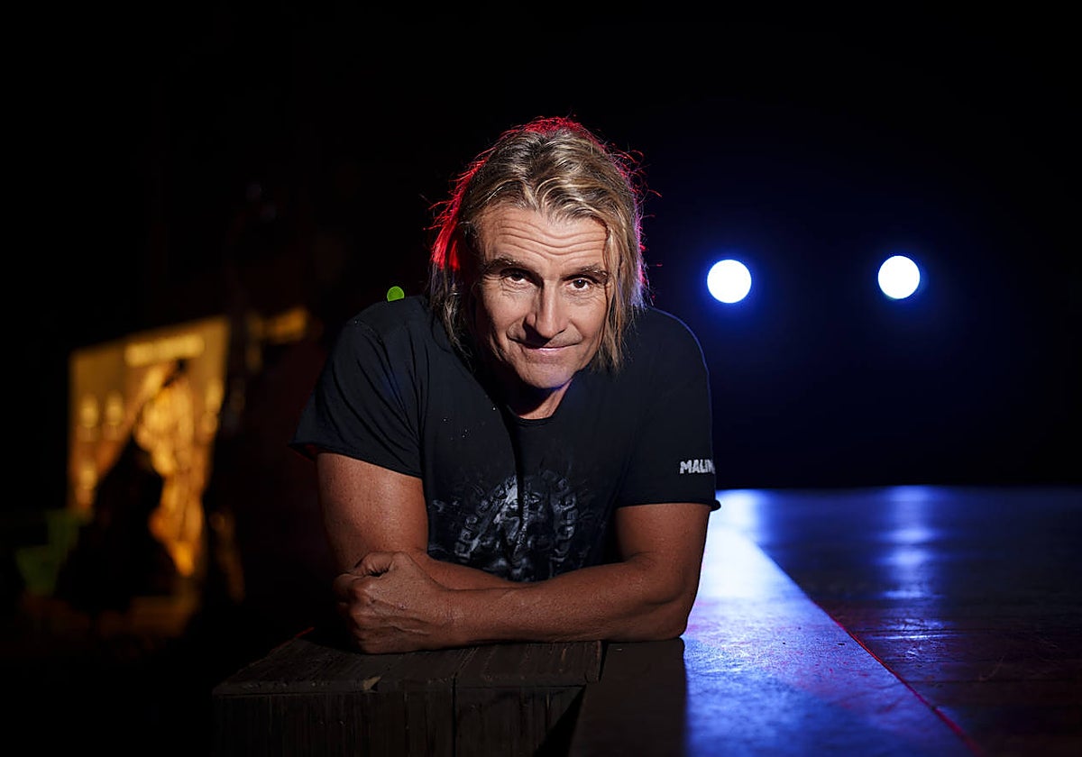 Nacho Cano, retratado en el escenario de 'Malinche'