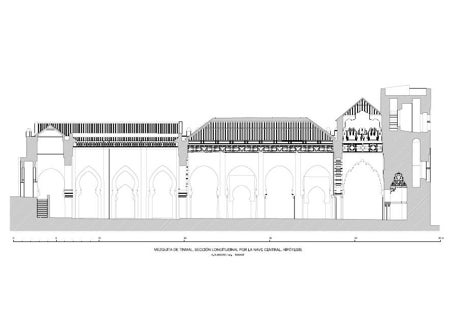 Imagen secundaria 1 - HIpótesis de secciones del edificio elaborados por A. Almagro